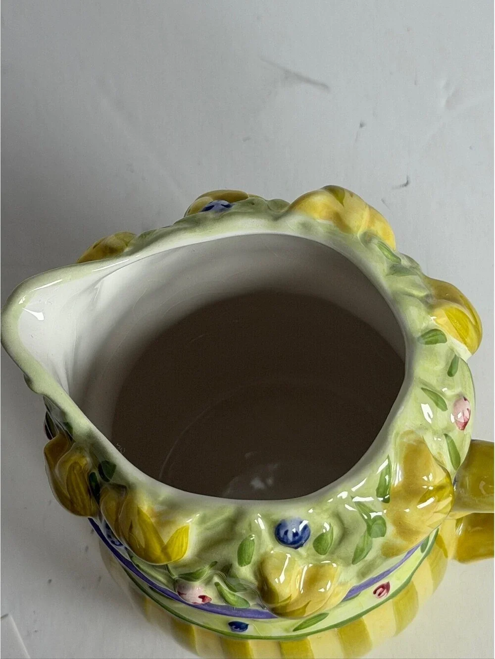 Studio Nova Provence Garden Creamer & Sugar Bowl Set KT436 Yellow Fruit S-7